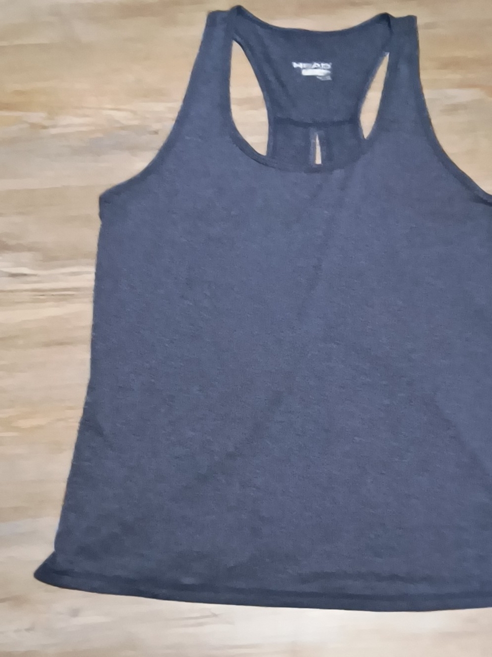 Head Women's Charcoal Gray Racerback Tank